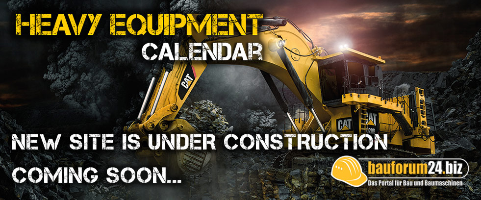 Baumaschinen Kalender - Wartungsarbeiten